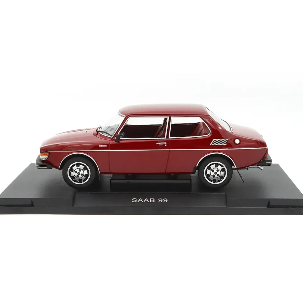Saab 99 EMS - Mörkröd - 1977 - Modelcar Group - 1:18