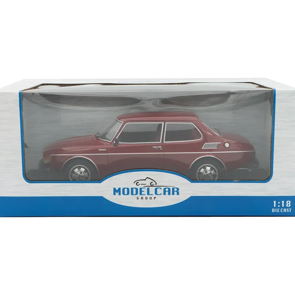 Saab 99 EMS - Mörkröd - 1977 - Modelcar Group - 1:18