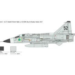 Saab JA 37 / AJ 37 Viggen - Byggsats - 2785 - Italeri - 1:48