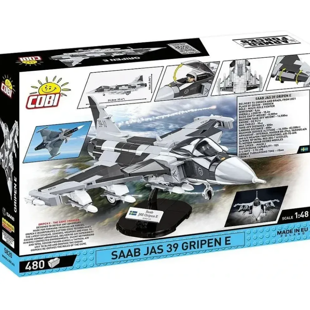 Saab JAS 39 Gripen E - 5820 - COBI - 1:48