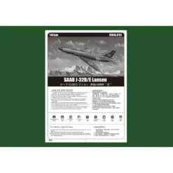 Saab J-32/E Lansen - Byggmodell - 81752 - Hobby Boss - 1:48