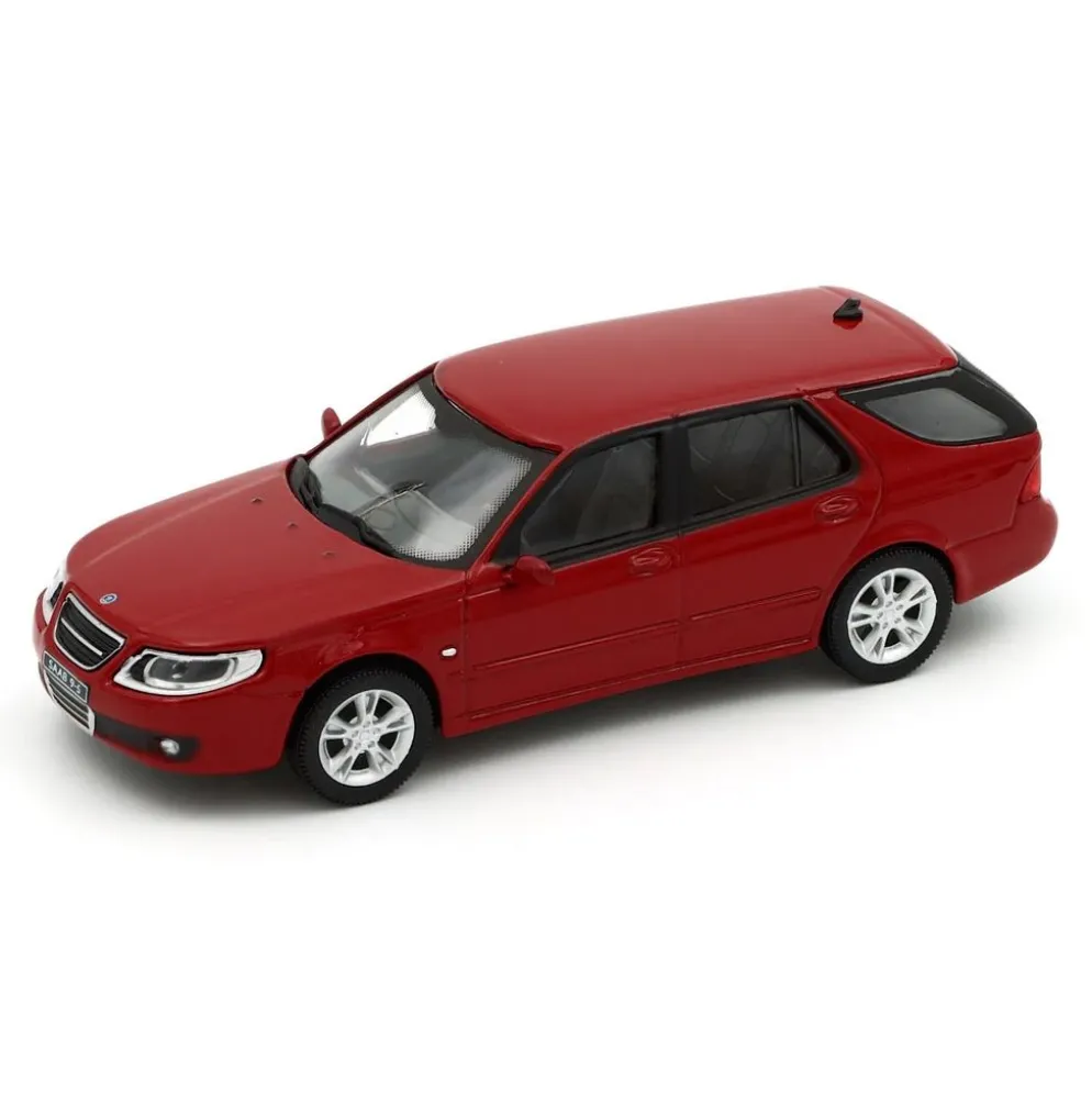 Saab 9-5 Kombi - Röd - Cararama - 1:43