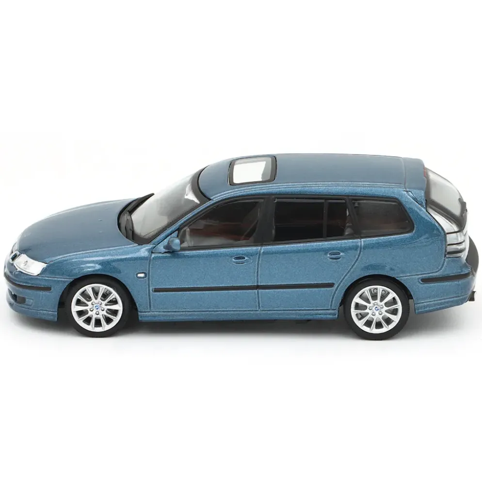 Saab 9-3 SportCombi - Blå - Cararama - 1:43