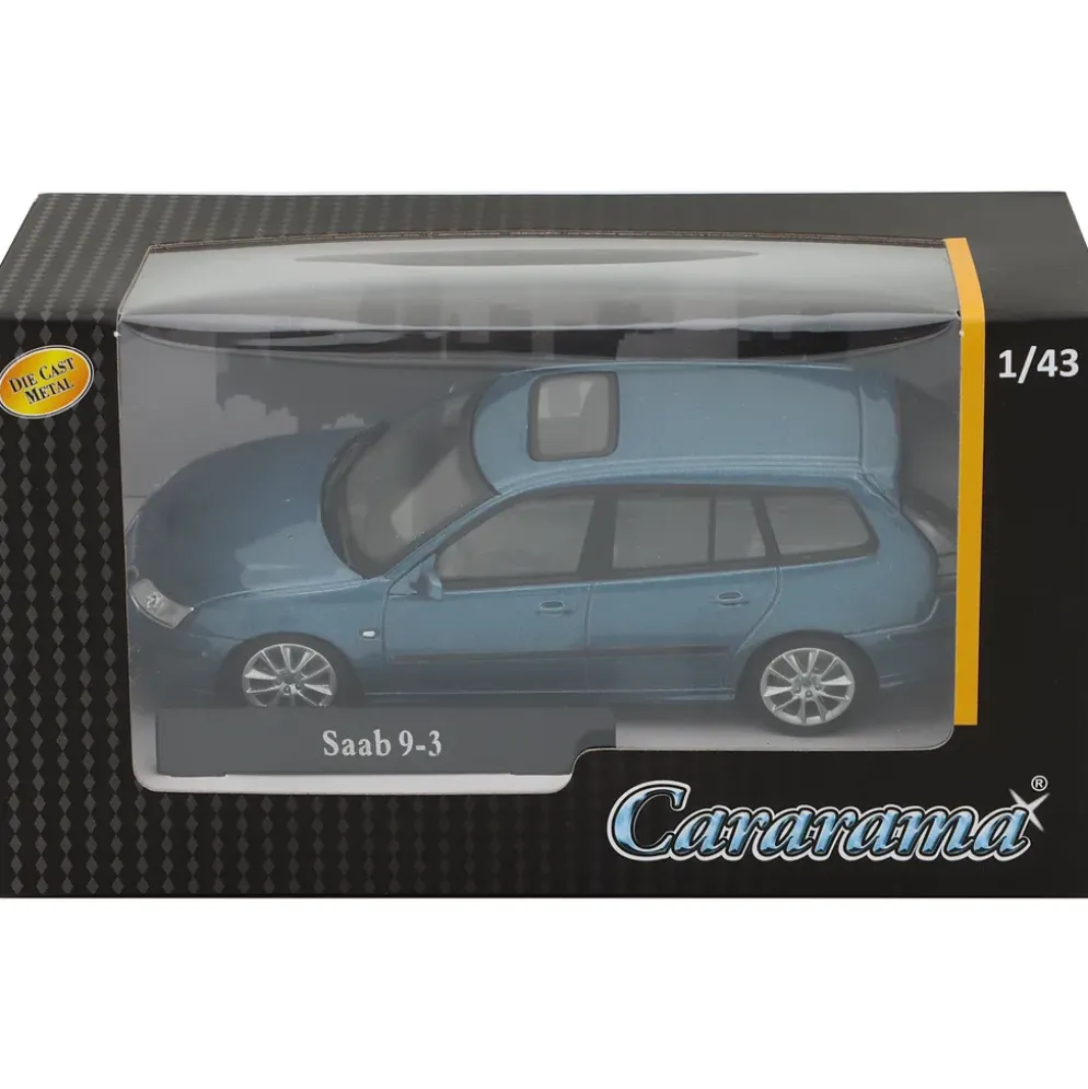 Saab 9-3 SportCombi - Blå - Cararama - 1:43