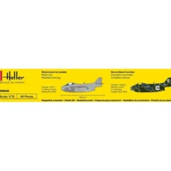 Saab 29 Tunnan - Byggsats inkl Färg - 56260 - Heller - 1:72
