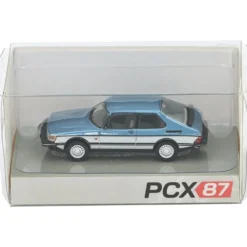 Saab 900 Turbo - Blå och Silver - 1986 - PCX87 - 1:87