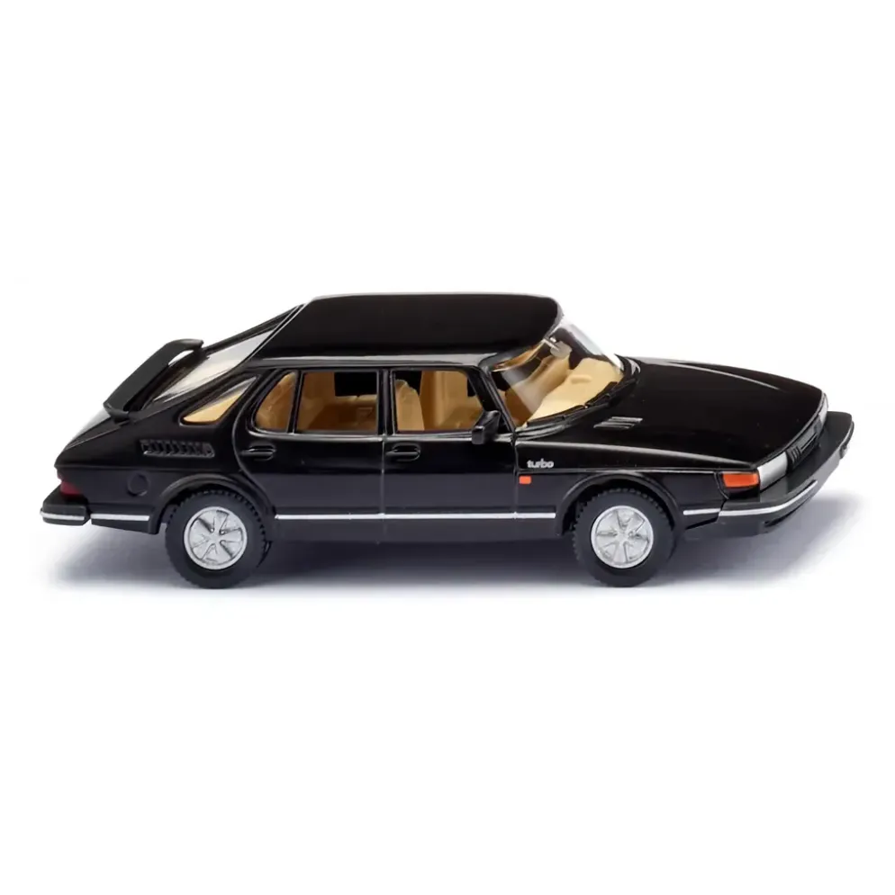 Saab 900 Turbo - Svart - Wiking - 1:87