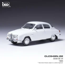 Saab 96 V4 - 1968 - Vit - Ixo Models - 1:43