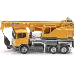Scania kranbil med LIEBHERR-kran - 1859 - Siku - 1:87