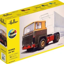 Scania LB-141 - 1977 - Plastbyggmodell med färg - Heller - 1:24