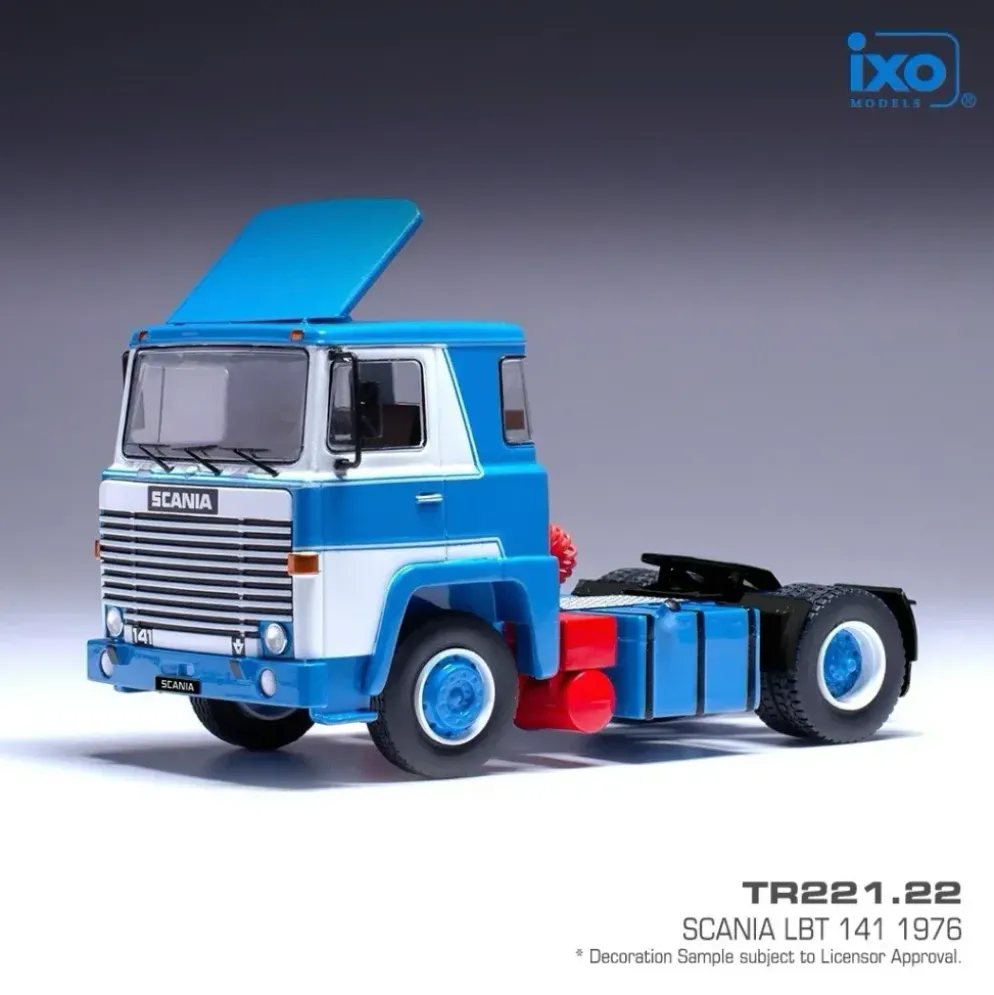 Scania LBT 141 - 1976 - Blå - Ixo Models - 1:43