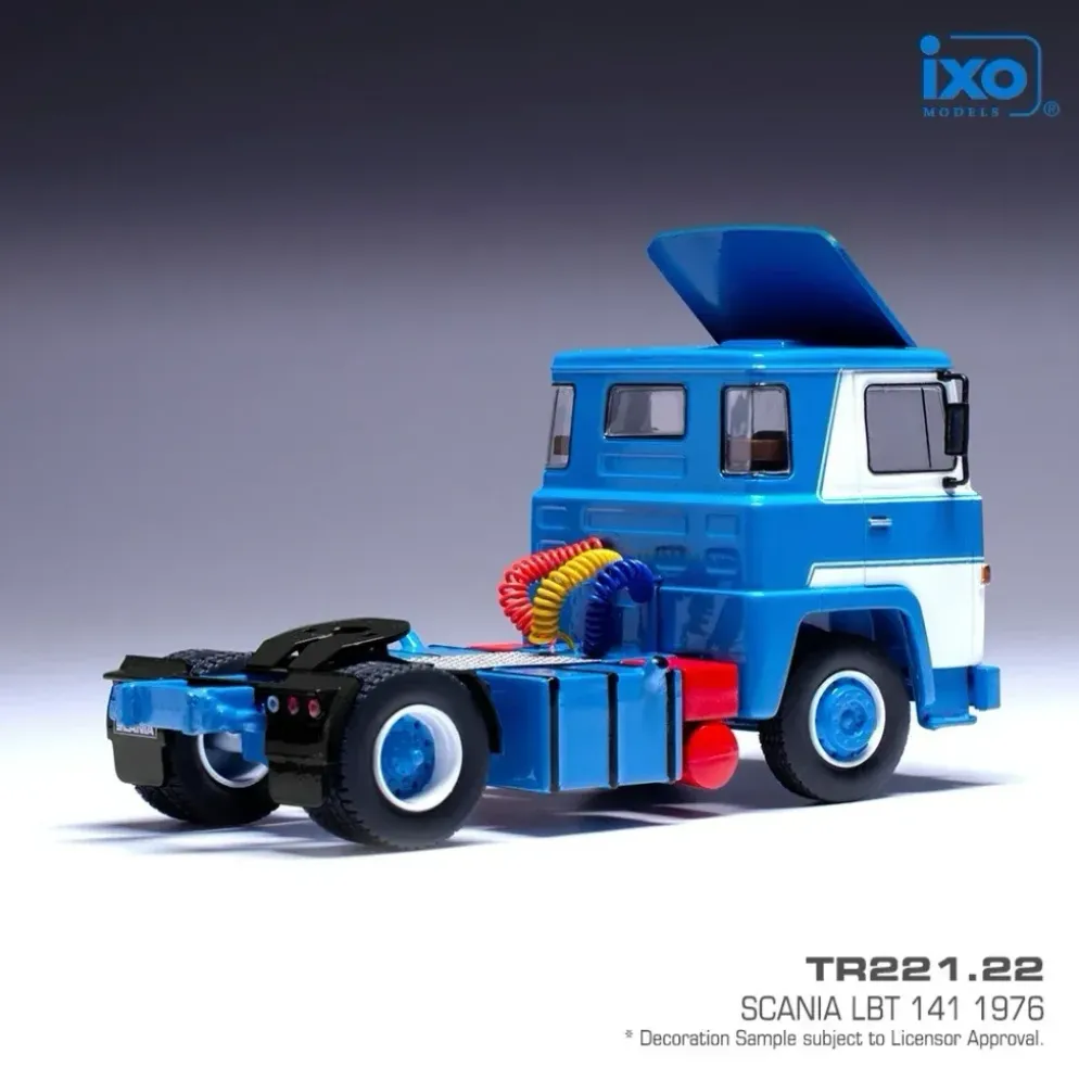 Scania LBT 141 - 1976 - Blå - Ixo Models - 1:43