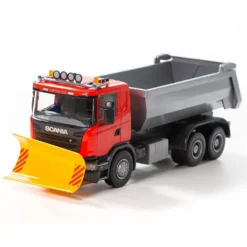 Scania plogbil - Röd - EMEK - 34 cm
