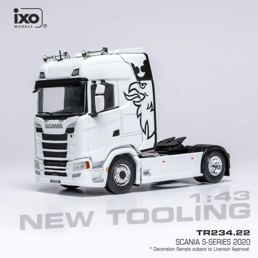 Scania S 500 4x2 (S-Series) - Dragbil - 2020 - Vit - Ixo Models - 1:43