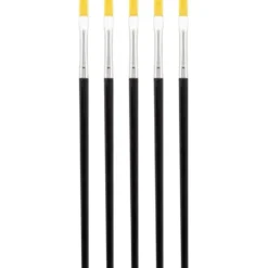 Set of 5 Flat Brushes - Penslar - PPB1500/S - Model Craft