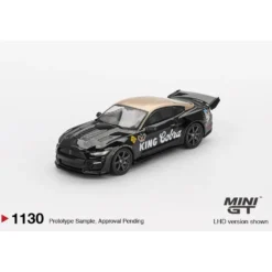 Shelby GT500 Dragon Snake Concept Black/Gold - Svart - 1130 - Mini GT - 1:64