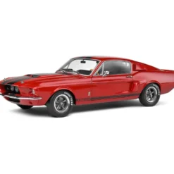 Shelby GT500 - Röd / Svart - 1967 - Solido - 1:18
