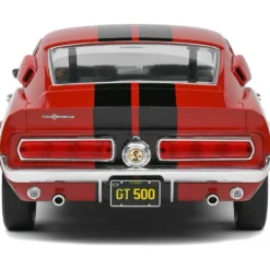 Shelby GT500 - Röd / Svart - 1967 - Solido - 1:18