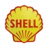 Shell logga - Plåtskylt - 40 x 40 cm