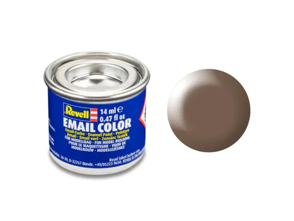 Silk "Brown" - 381 - RAL 8025 - Emaljfärg - Revell