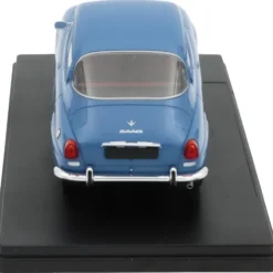 SKADAD VITRIN - Saab 96 V4 - Blå - 1:24