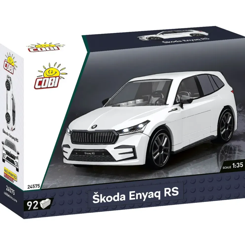 Skoda Enyaq RS - Vit - Klossbyggmodell - 24575 - COBI - 1:35