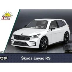 Skoda Enyaq RS - Vit - Klossbyggmodell - 24575 - COBI - 1:35