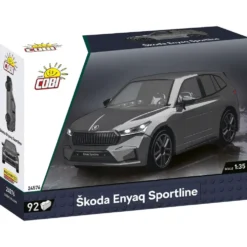 Skoda Enyaq Sportline - Grå - Klossbyggmodell - 24576 - COBI - 1:35