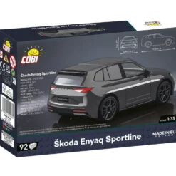 Skoda Enyaq Sportline - Grå - Klossbyggmodell - 24576 - COBI - 1:35