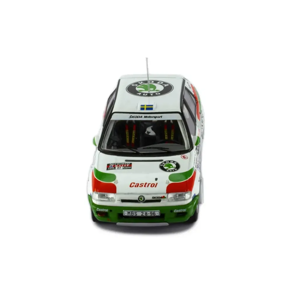 Skoda Felicia Kit Kar #27 RAC Rally 1996 - Blomqvist / Melander - Ixo Models - 1:43