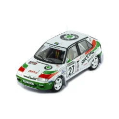 Skoda Felicia Kit Kar #27 RAC Rally 1996 - Blomqvist / Melander - Ixo Models - 1:43