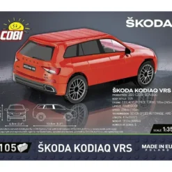 Skoda Kodiaq VRS - Röd - Klossbyggmodell - 24584 - COBI - 1:35