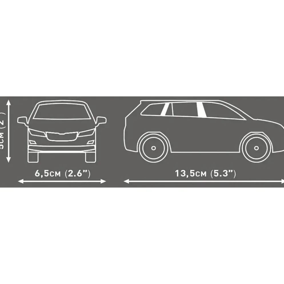 Skoda Kodiaq VRS - Röd - Klossbyggmodell - 24584 - COBI - 1:35