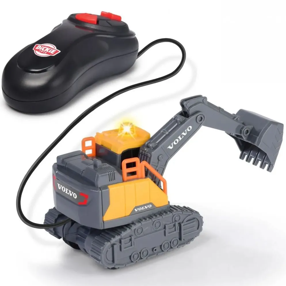 Sladdstyrd grävmaskin - Mini Excavator - Dickie Toys