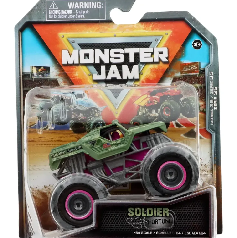 Soldier Fortune - Monster Jam - Monster Truck - 10 cm
