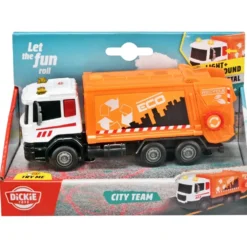 Sopbil - City Team - Ljud & Ljus - Dickie Toys - 16 cm