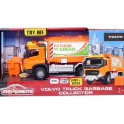 Sopbil Volvo Truck Garbage Collector Majorette Grand Series