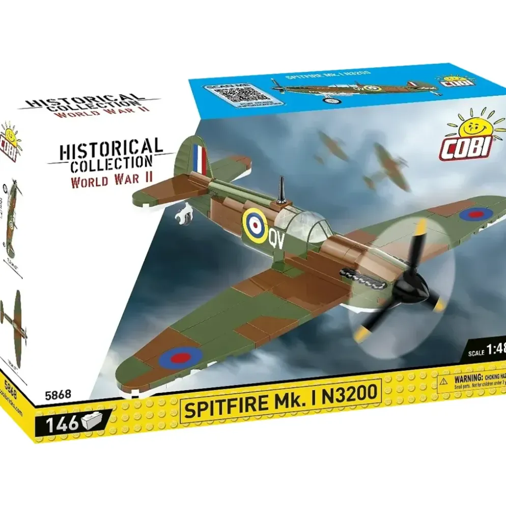 Spitfire Mk. I N3200 - Byggklossar - 5868 - COBI - 1:48