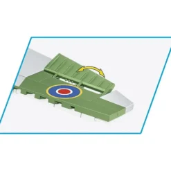 Spitfire Mk. XVI Bubbletop - Byggklossar - 5865 - COBI - 1:48