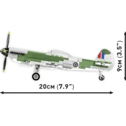 Spitfire Mk. XVI Bubbletop - Byggklossar - 5865 - COBI - 1:48