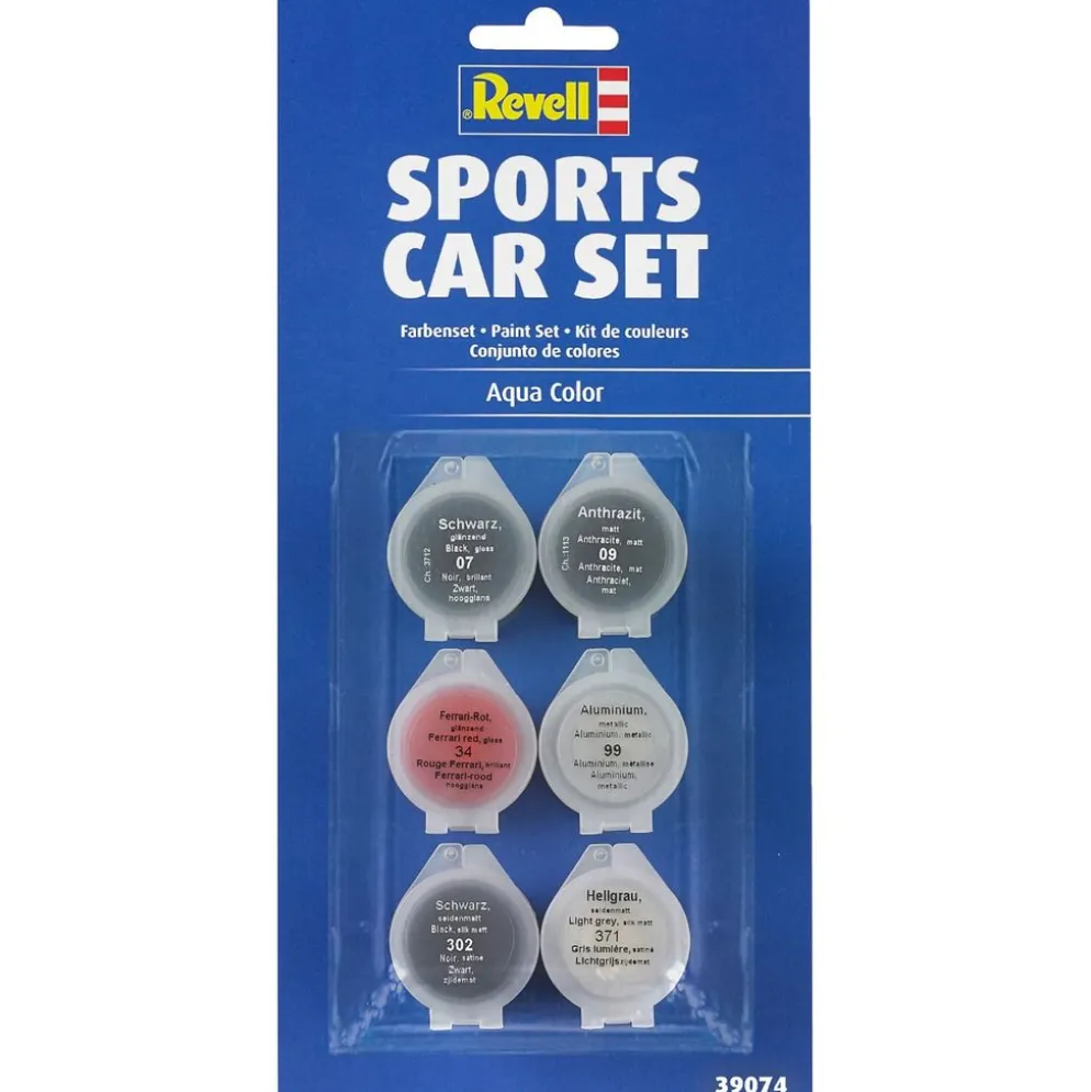 Sports Car Set - 6 färger - 39074 - Revell