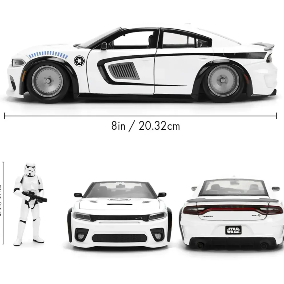 Stormtrooper & 2021 Dodge Charger SRT Hellcat - Star Wars - Jada Toys - 1:24
