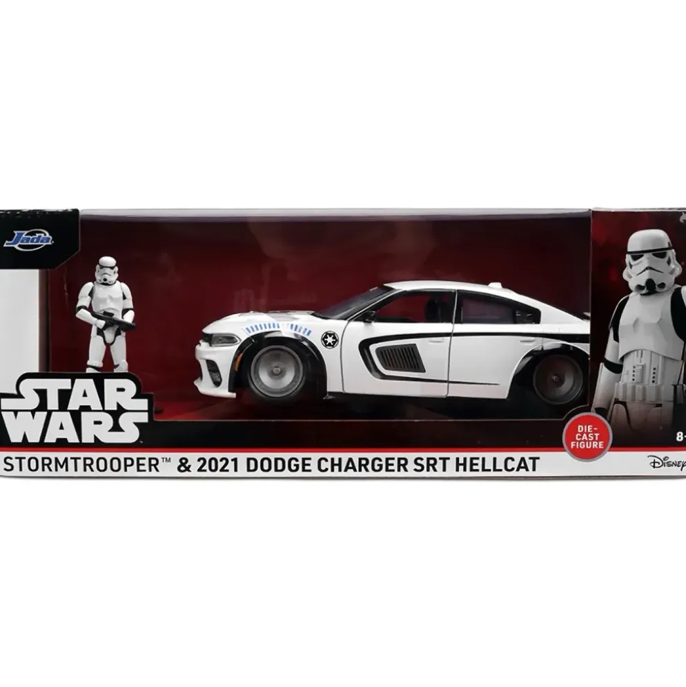 Stormtrooper & 2021 Dodge Charger SRT Hellcat - Star Wars - Jada Toys - 1:24