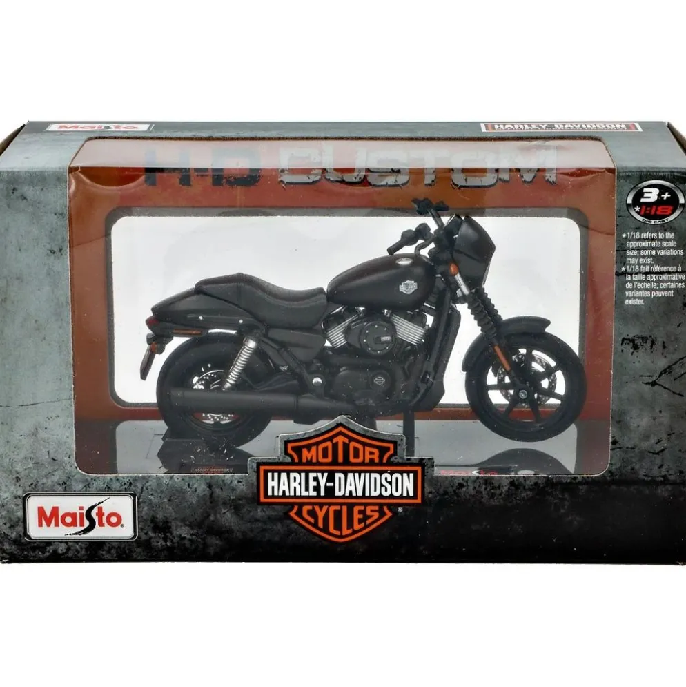 2015 Street 750 - Harley-Davidson - Svart - Maisto - 1:18