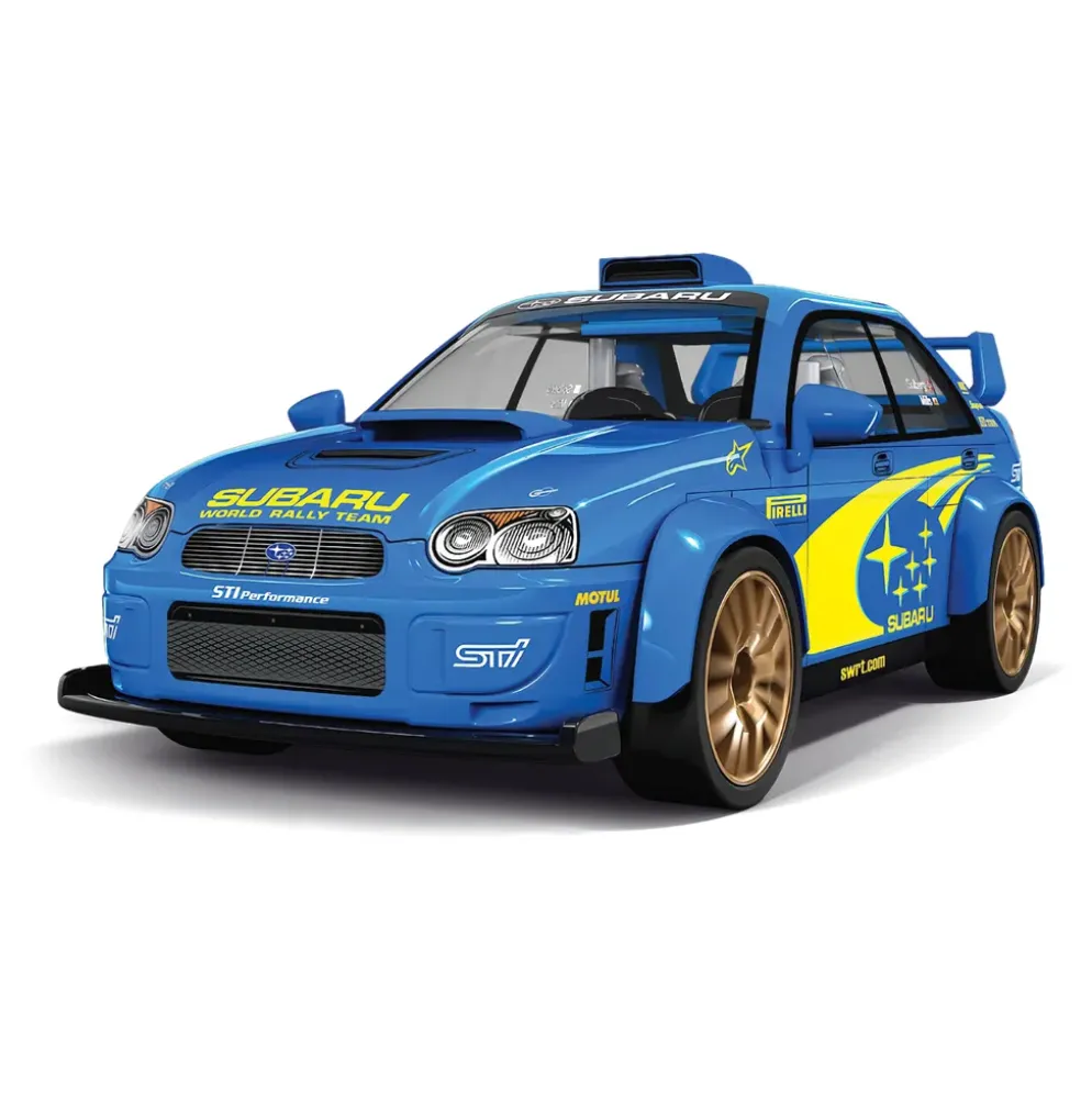 Subaru Impreza WRC 2003 - Blå - Klossbyggmodell - 24650 - COBI - 1:35