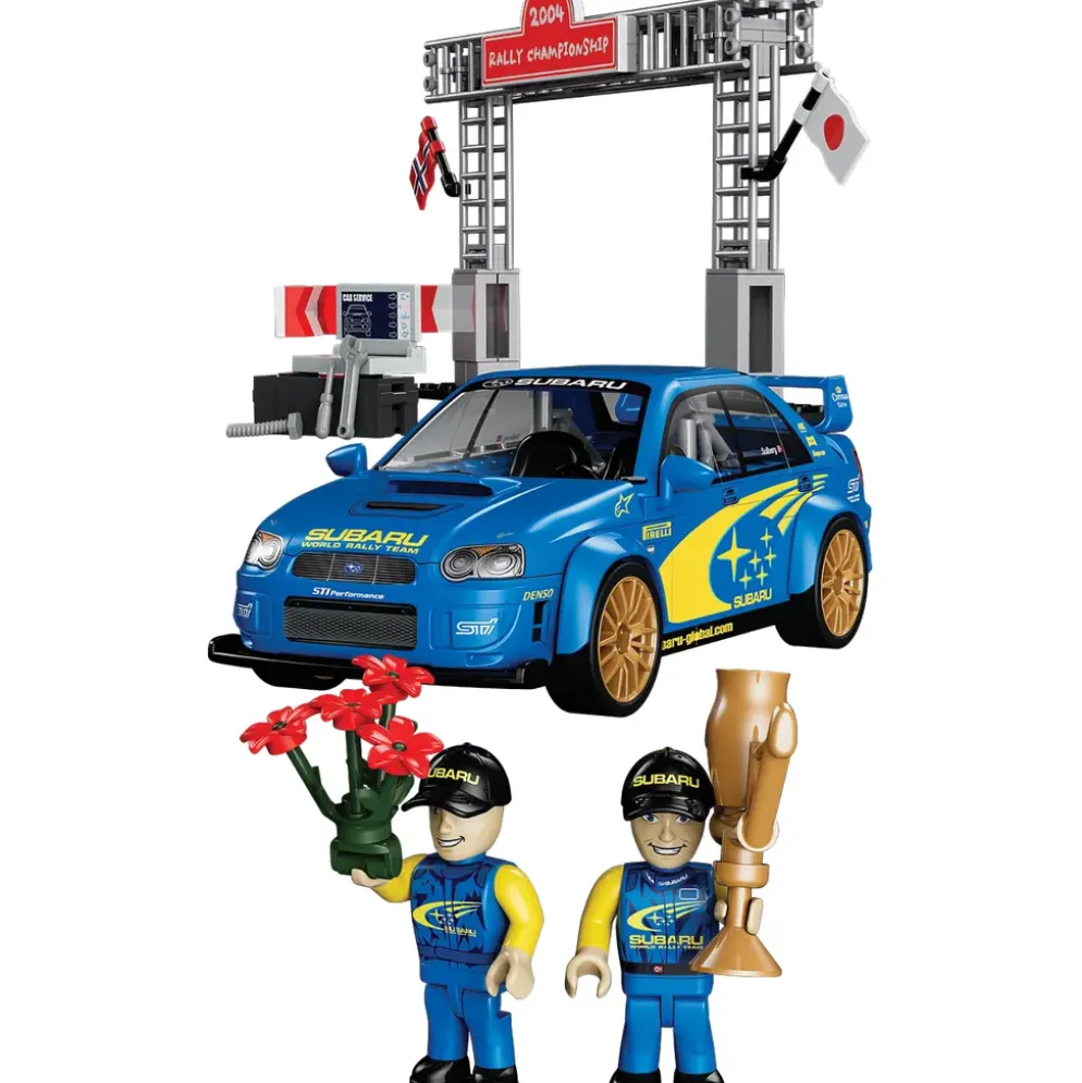 Subaru Impreza WRC 2004 - Blå - Klossbyggmodell - 24652 - COBI - 1:35