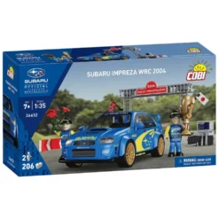 Subaru Impreza WRC 2004 - Blå - Klossbyggmodell - 24652 - COBI - 1:35