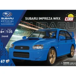 Subaru Impreza WRX - Blå - Klossbyggmodell - 24648 - COBI - 1:35