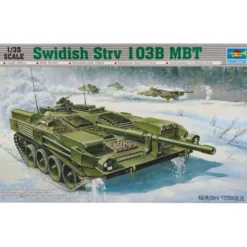 Swedish Strv 103B MBT - Stridsvagn 103 - 00309 - Trumpeter - 1:35