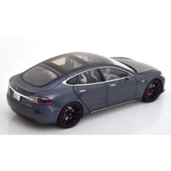 Tesla Model S P100D - 2016 - Gråmetallic - 1:18